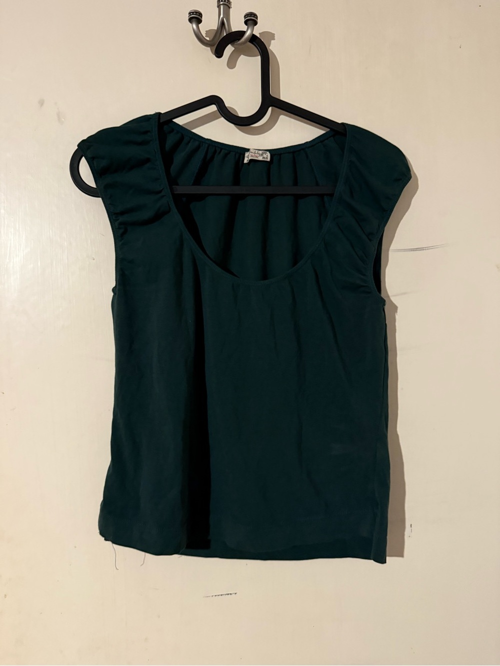 Free People Wear it Out Top in Deep Teal